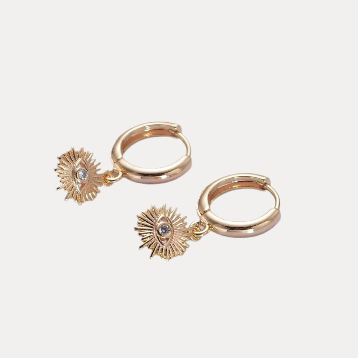 Evil Eye Drops in 18K Gold-Filled