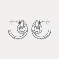 Twisted Rings Hoops