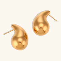 18K Classic Teardrop Earrings