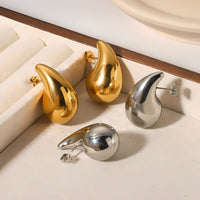 18K Classic Teardrop Earrings