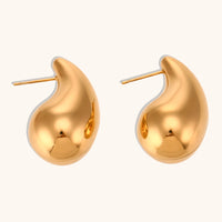 18K Classic Teardrop Earrings