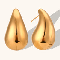 18K Classic Teardrop Earrings