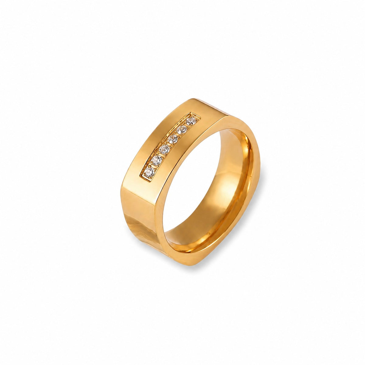 18K Celeste Bar Ring