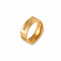 18K Celeste Bar Ring