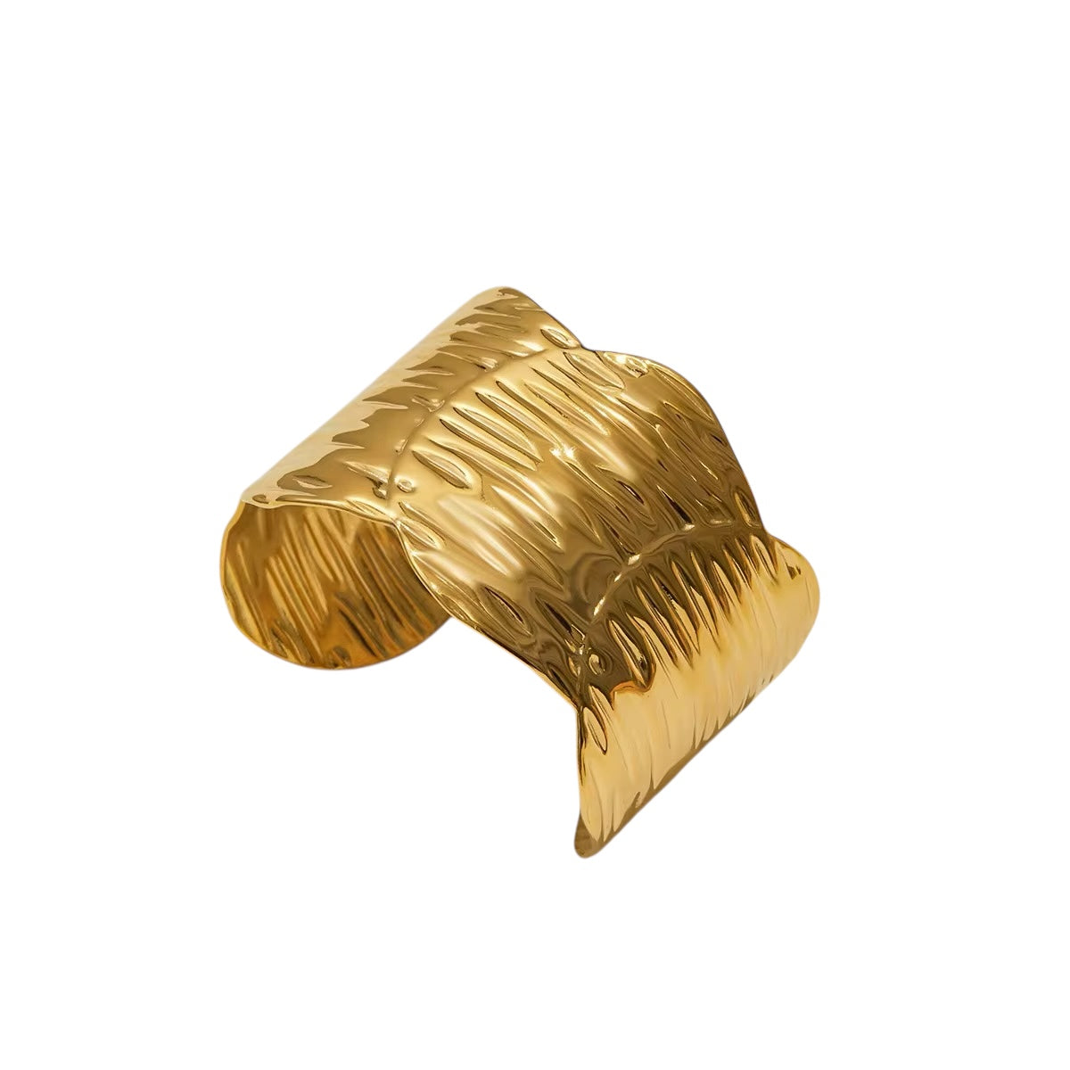18K Amazon Open Cuff