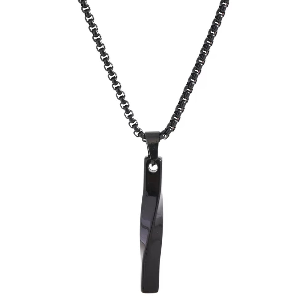Alexis Twisted Bar Necklace