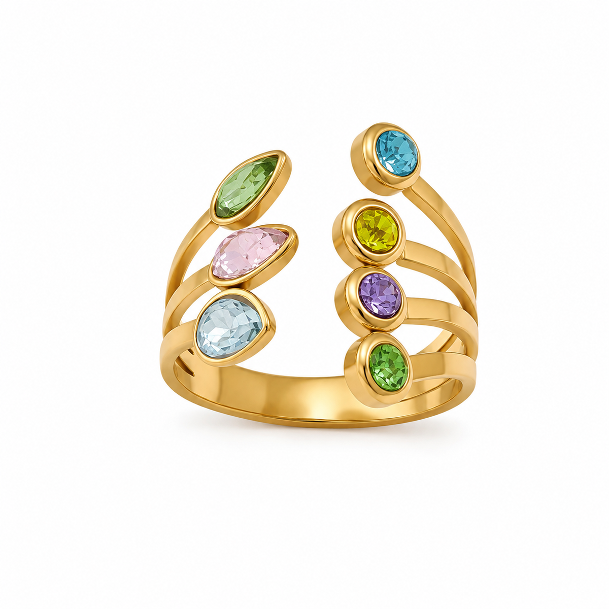 18K Priscilla Statement Ring