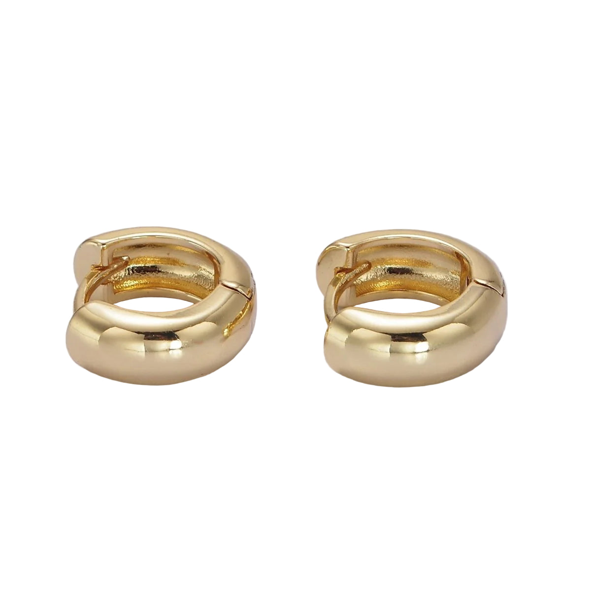 16K Gold-Filled Band Cartilage Huggies
