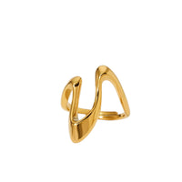 18K Geo Wrap Ring