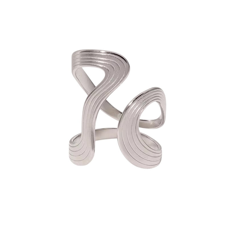 Silver Alexandria Wrap Ring