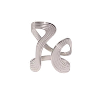 Silver Alexandria Wrap Ring