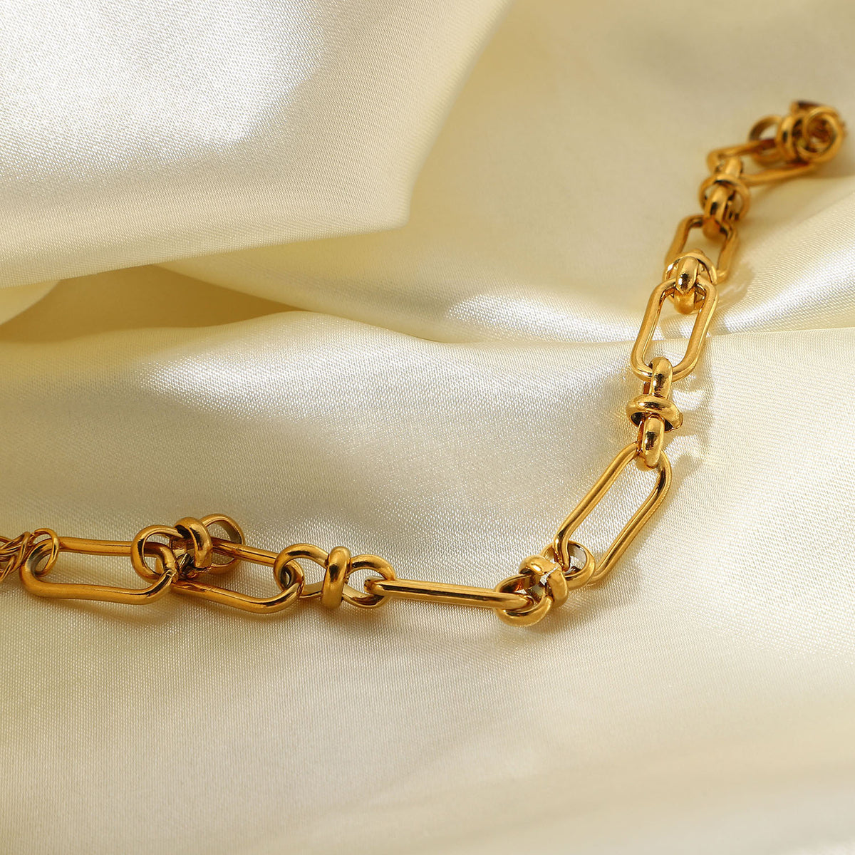 18K Clip Chain Bracelet