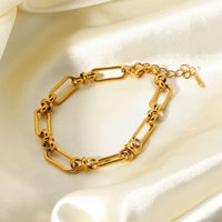 18K Clip Chain Bracelet