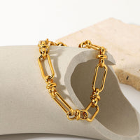 18K Clip Chain Bracelet