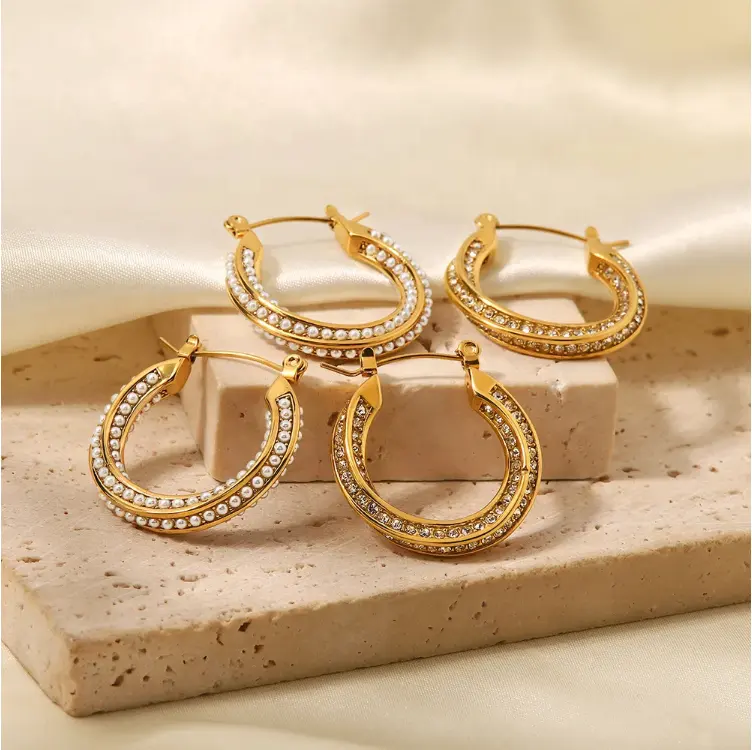 14k Gold 21mm x 14mm Hinged Everyday Oval Hoop Earrings – Starflower Design