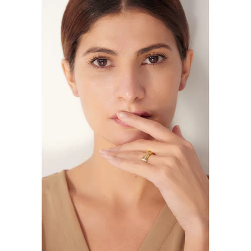 18K Gold Filled Trio Stackable Rings