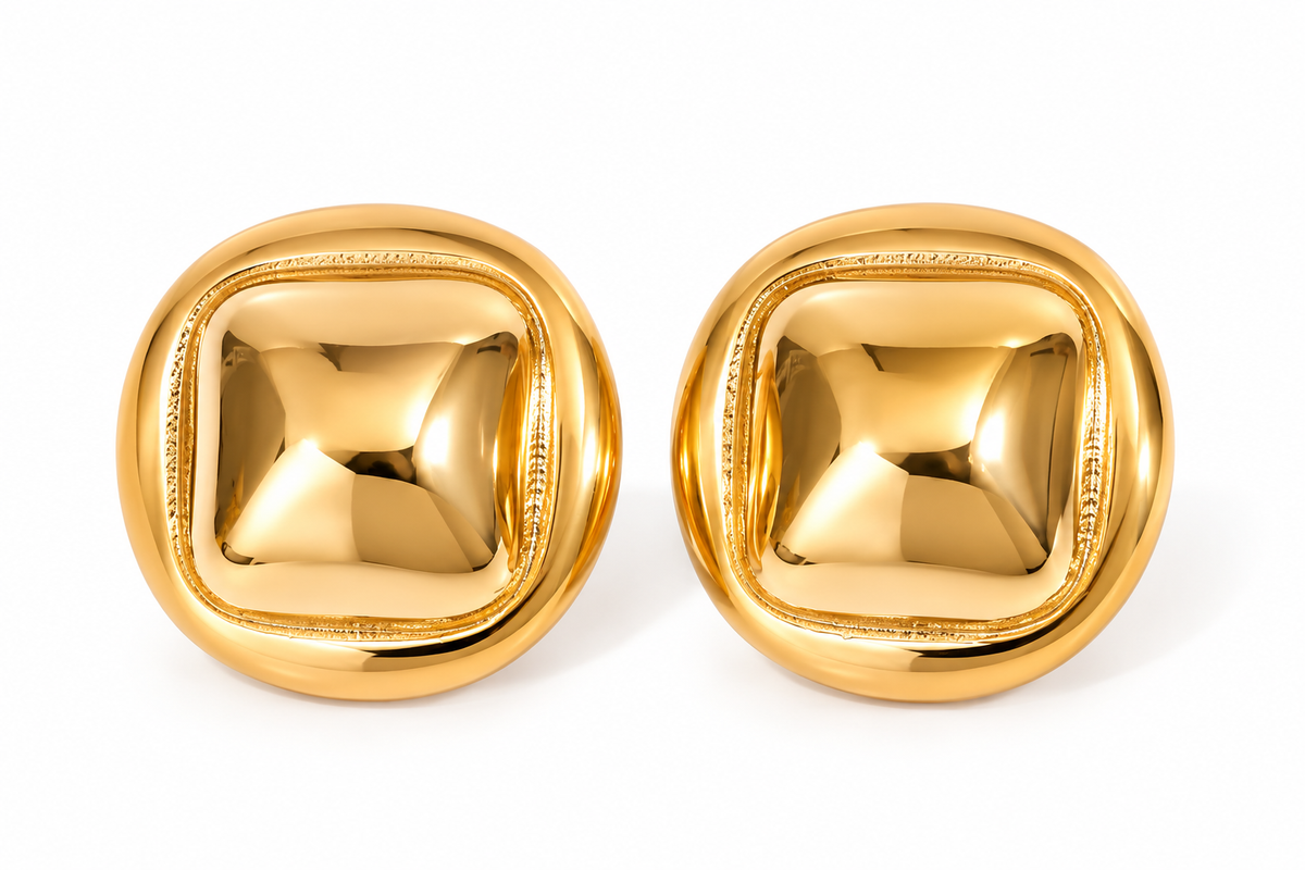 18K Ava Statement Earrings