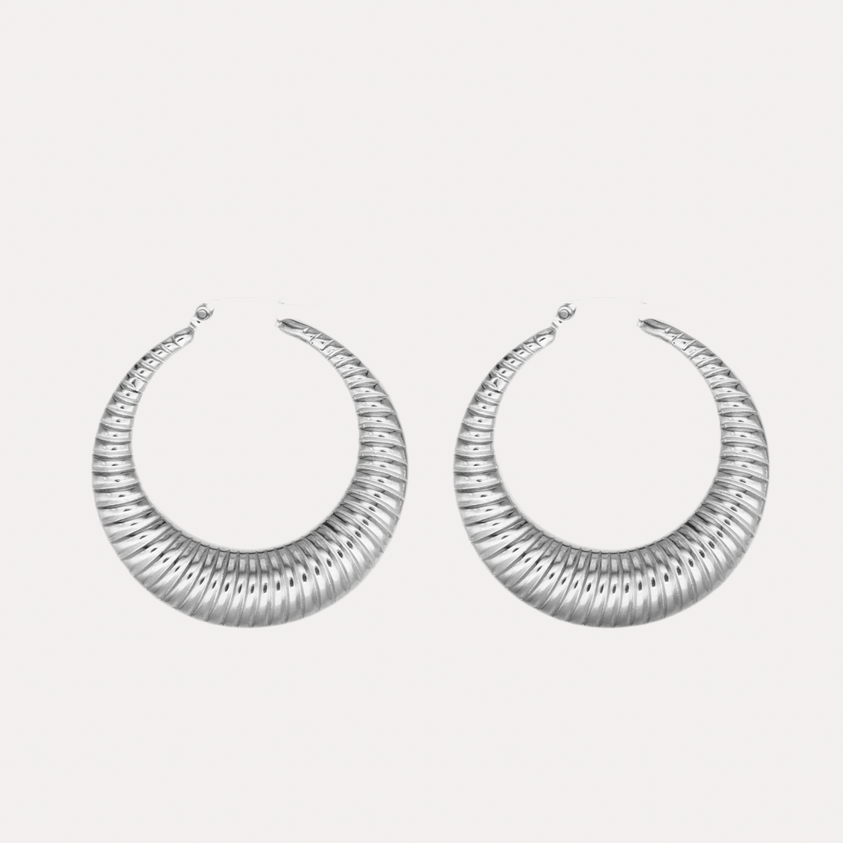 Croissant Statement Hoops