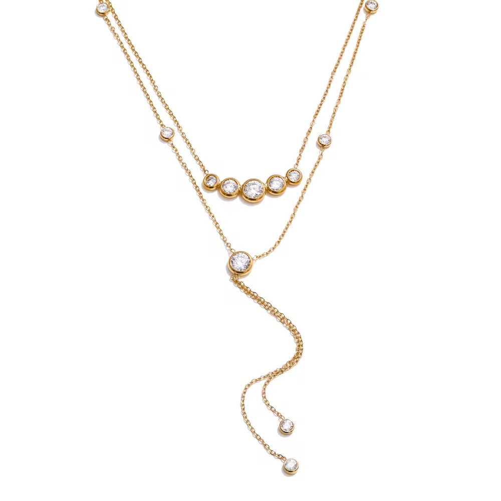 18K Celeste Layered Necklace