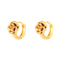 Rose Huggies in 24K Gold-Filled