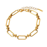 18K Clip Chain Bracelet