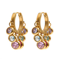 18K Round Bezel Charms