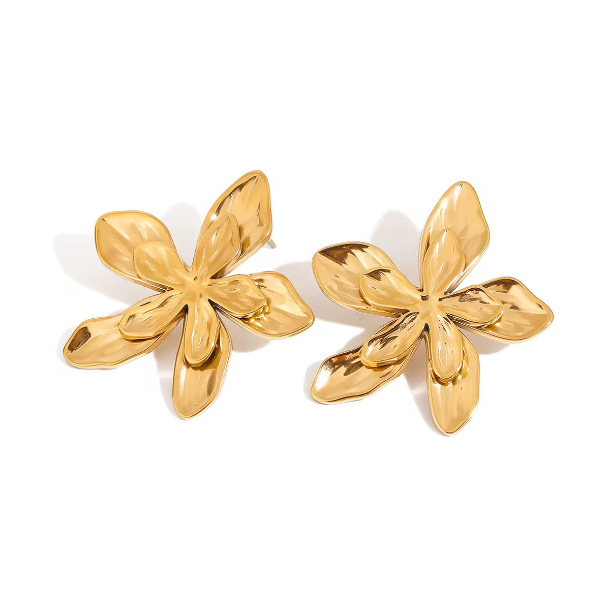 18K Flora Statement Studs