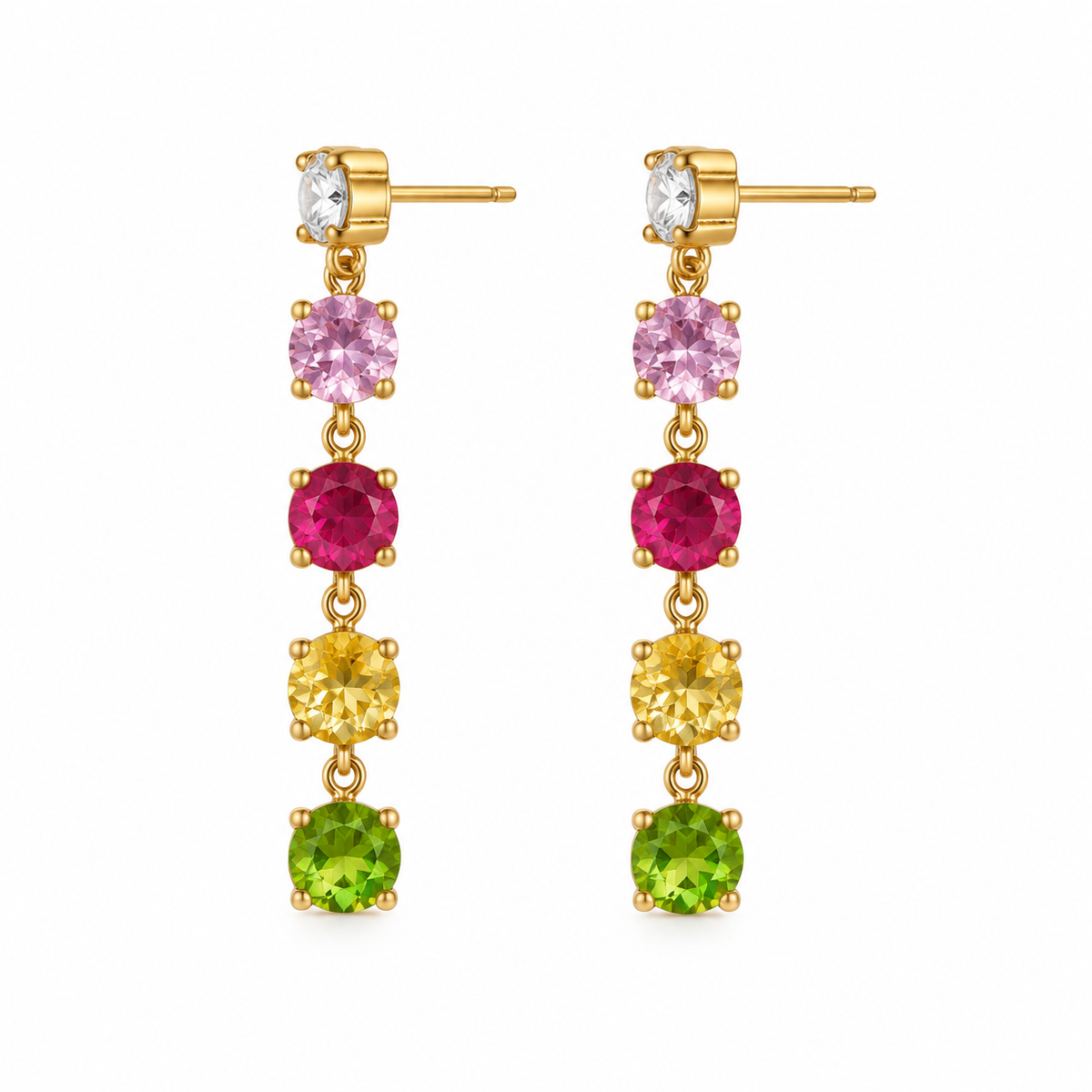 18K Chloe Dangle Earrings