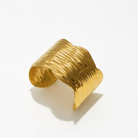 18K Amazon Open Cuff