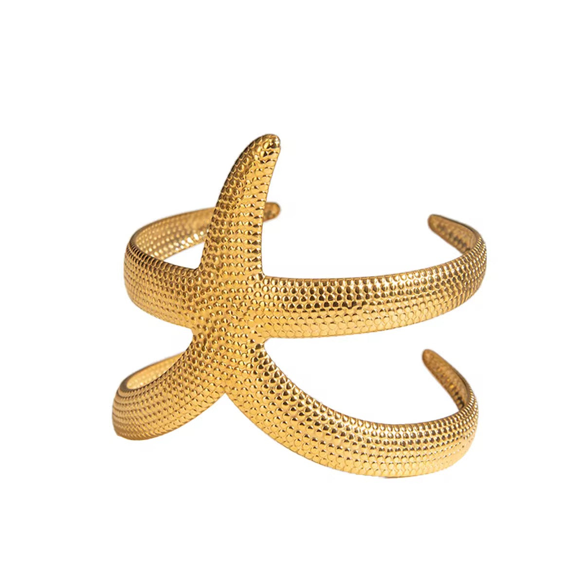 18K Sea Star Bangle