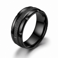 Apex Band Ring Black