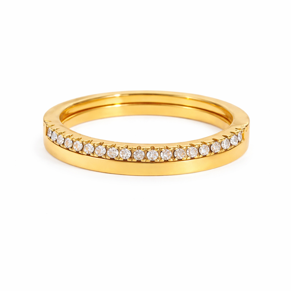 18K Stackable Set Rings