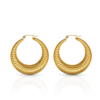 Croissant Statement Hoops