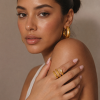 18K Spiral Wrap Ring