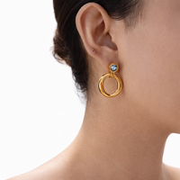 18K La Luna Earrings