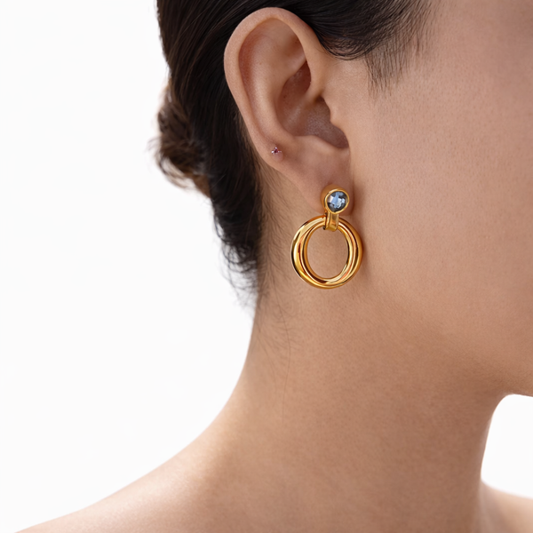 18K La Luna Earrings