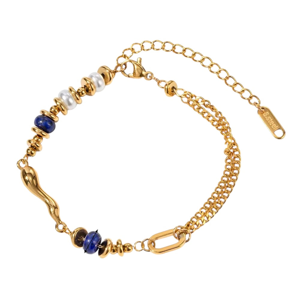 18K Lapiz Blue Bracelet