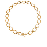 18K Oval Links Necklace