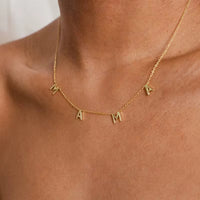18K Gold Filled MAMA Necklace