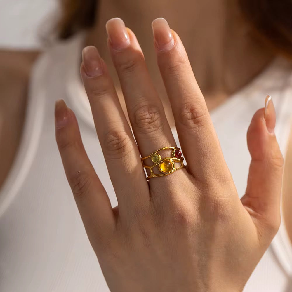 18K Spring Soiree Ring