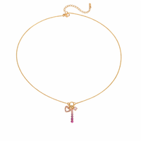 18K Blush Heart Necklace