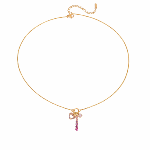 18K Blush Heart Necklace