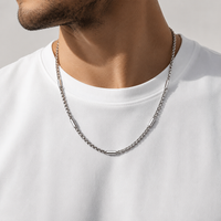 Silver Capsule Chain Necklace