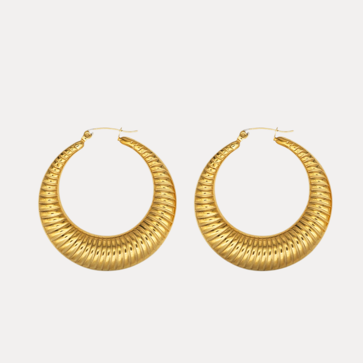 Croissant Statement Hoops