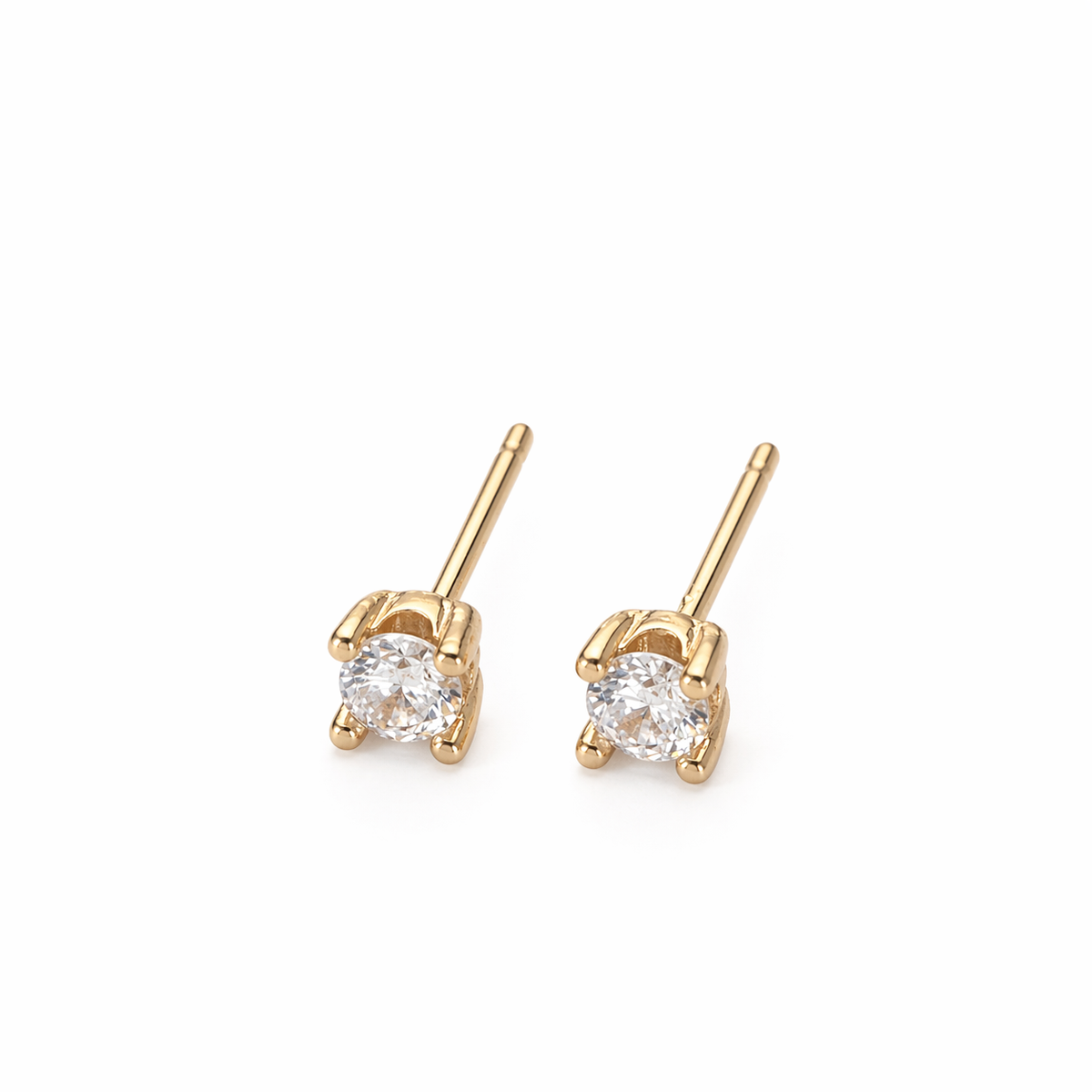 14K Classic Mini Studs
