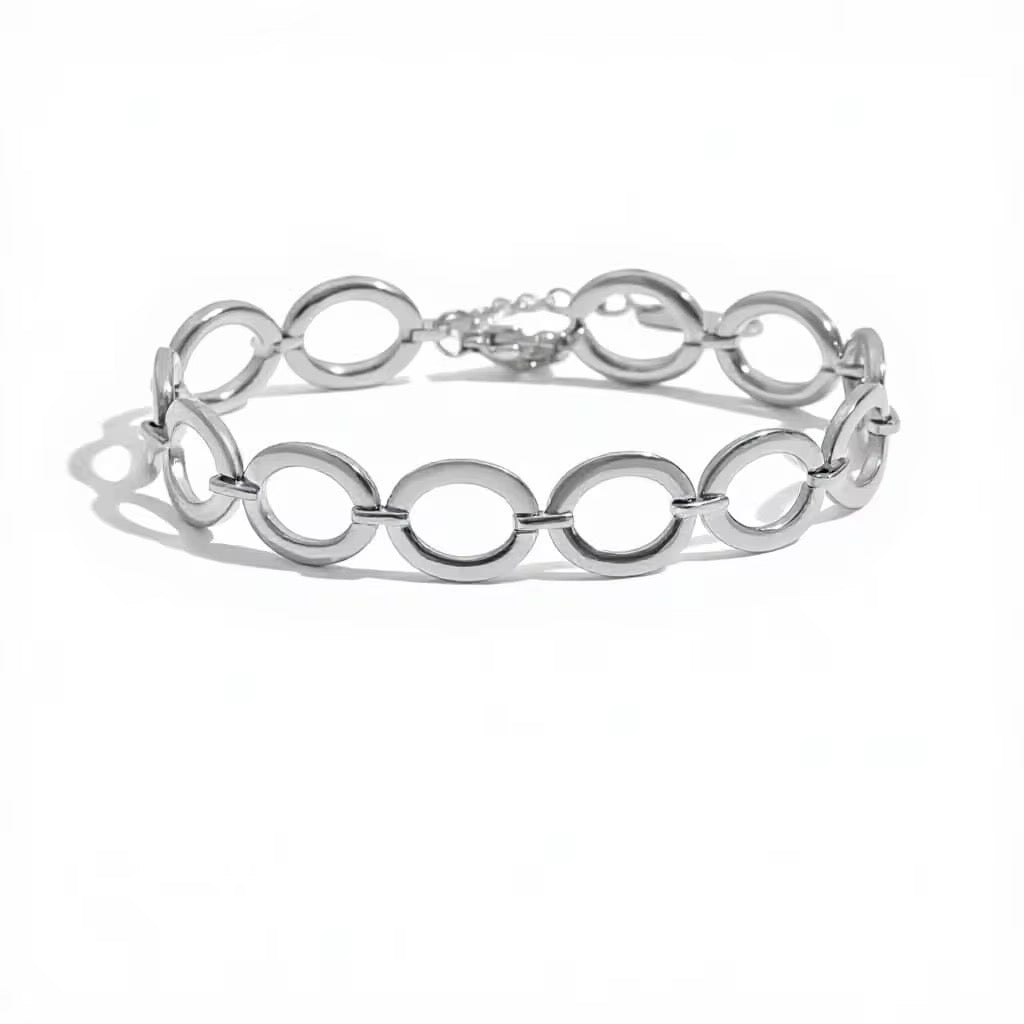 Silver Celine Links Bracelet