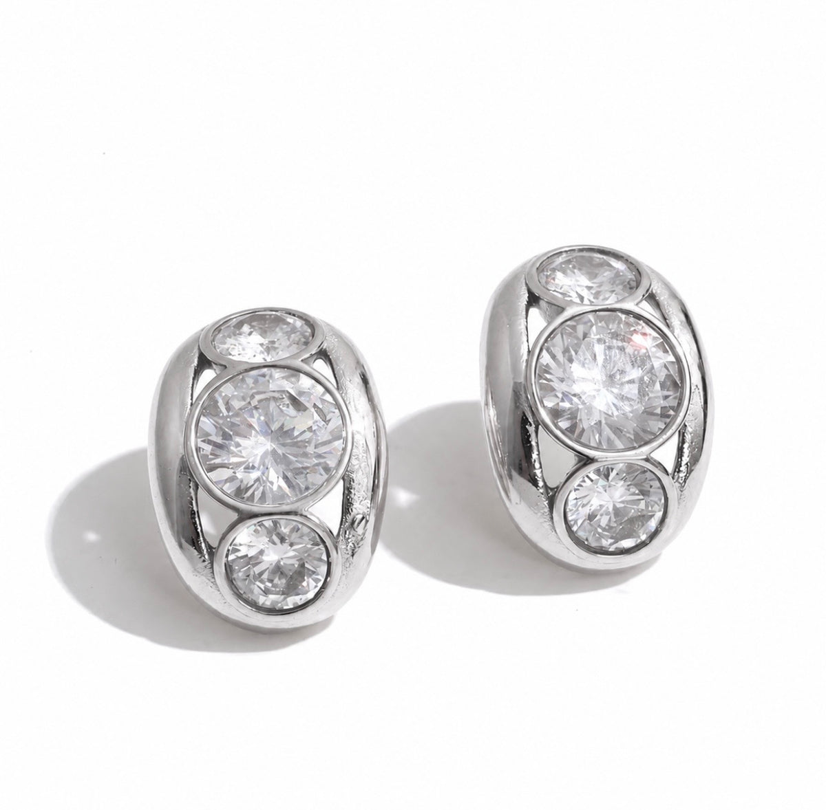 Silver Luxe Earrings