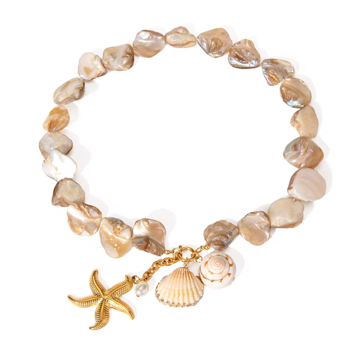 18K Ocean Goddess Necklace