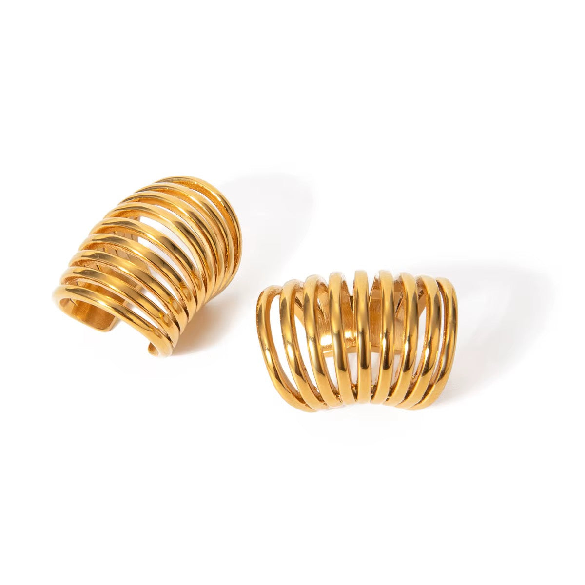 18K Caterpillar Ear Cuff