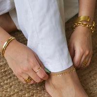 18K Eliza Anklets